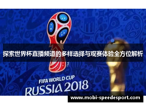 探索世界杯直播频道的多样选择与观赛体验全方位解析