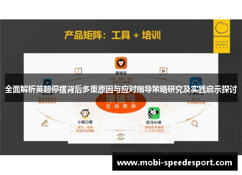 全面解析英超停摆背后多重原因与应对指导策略研究及实践启示探讨 全面解析英超停摆背后多重原因与应对指导策略研究及实践启示探讨